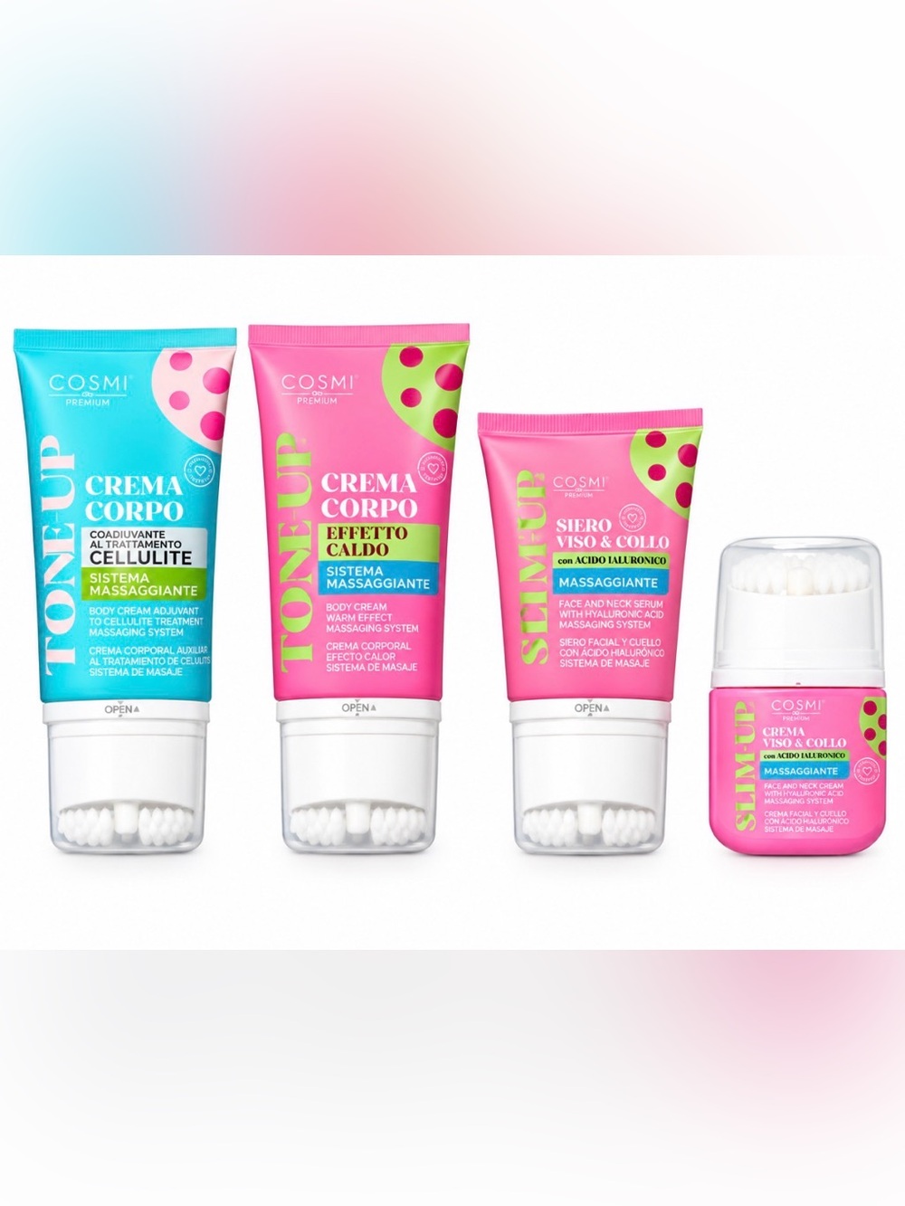 Face & neck serum and body cream